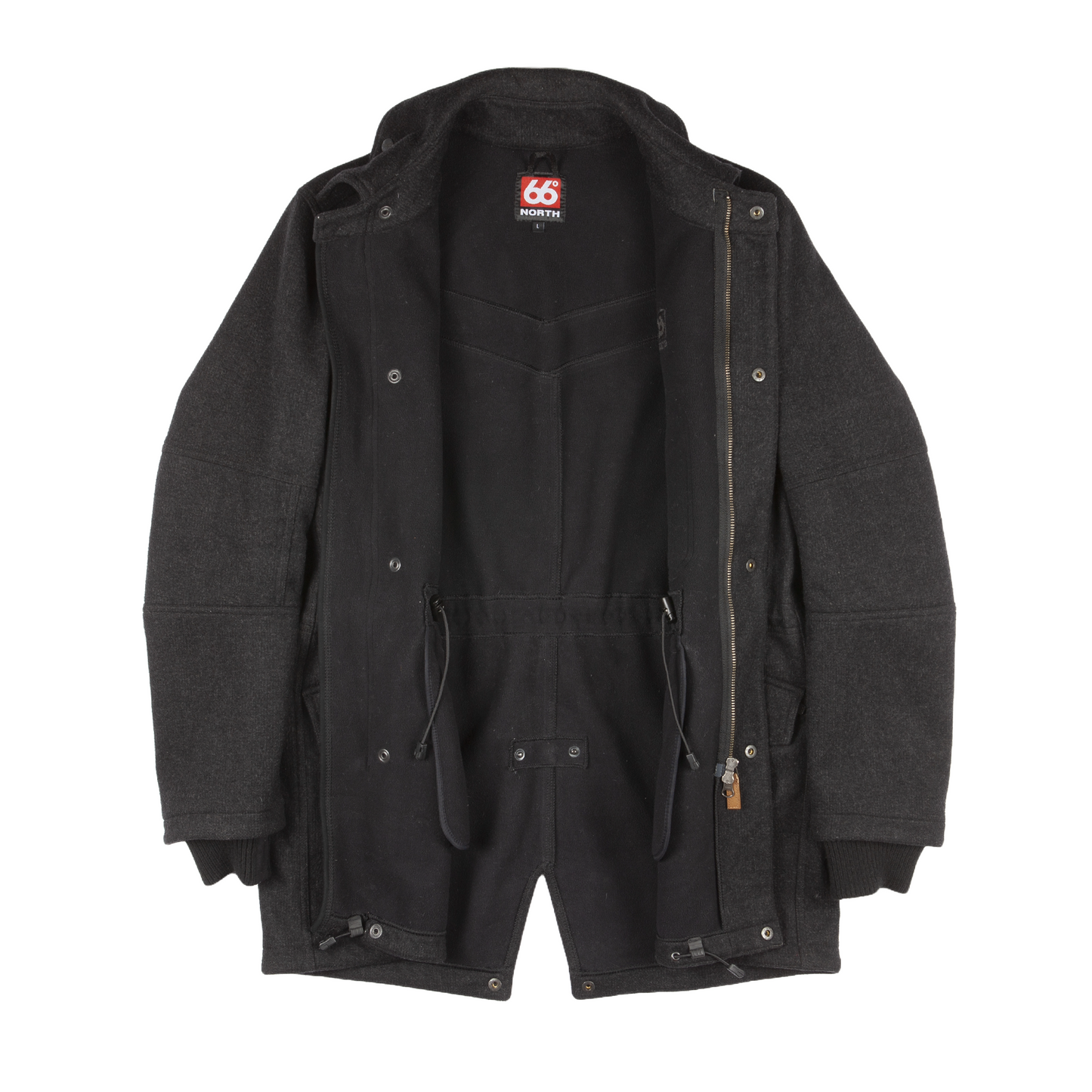 2010's 66 north wool parka jacket