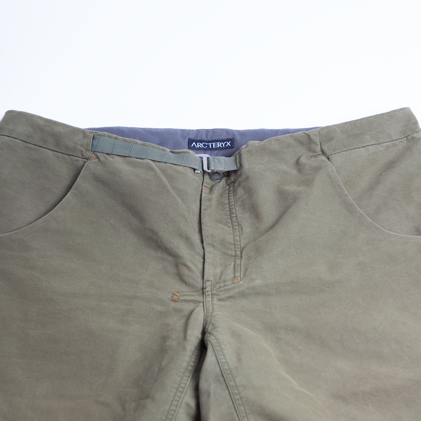 2010s Arcteryx articulated canvas shorts