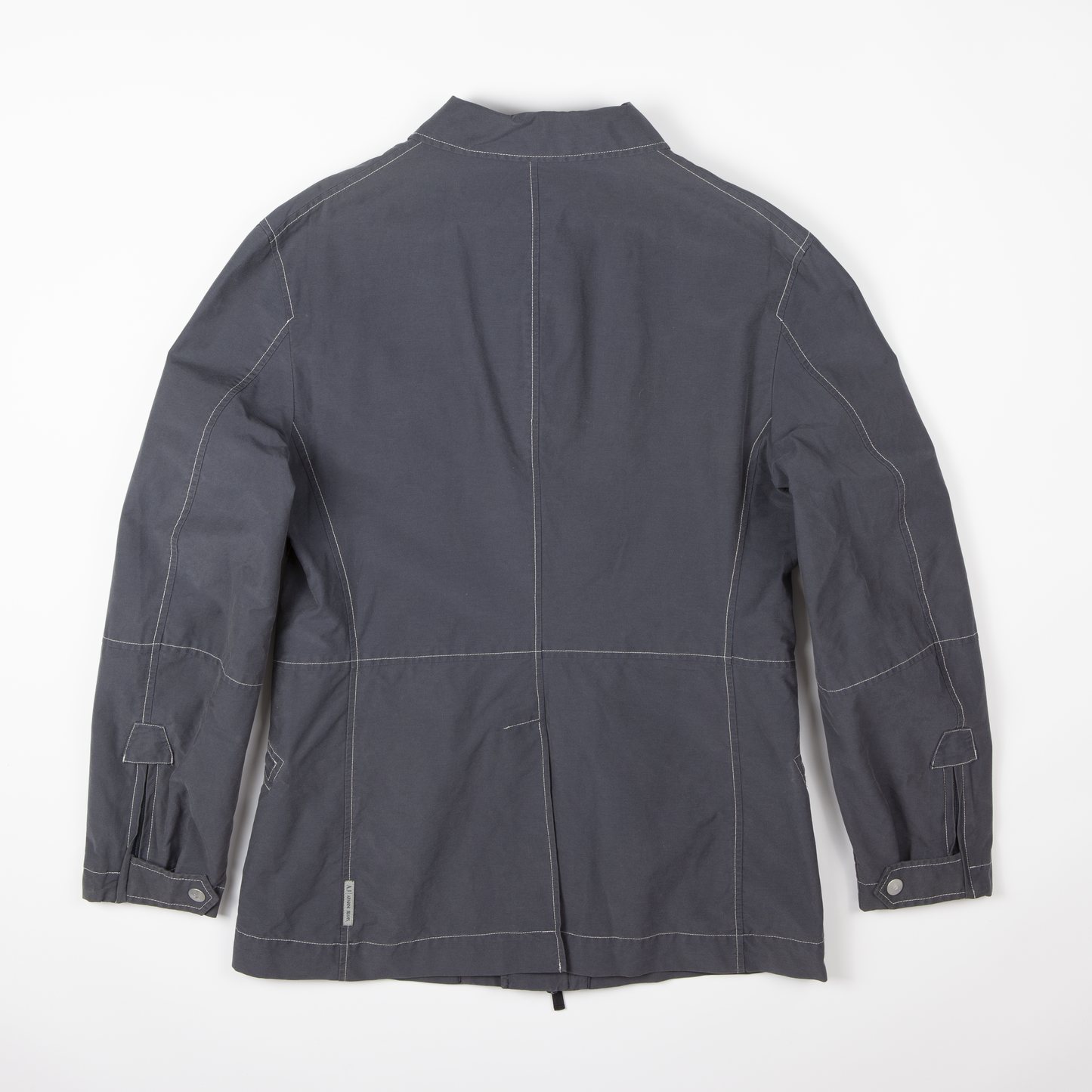 2000's Armani Jeans Asymmetrical Zip Coat