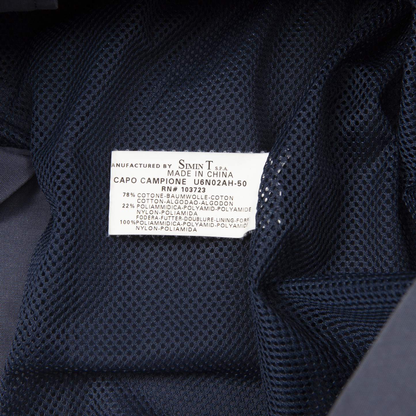 2000's Armani Jeans Asymmetrical Zip Coat