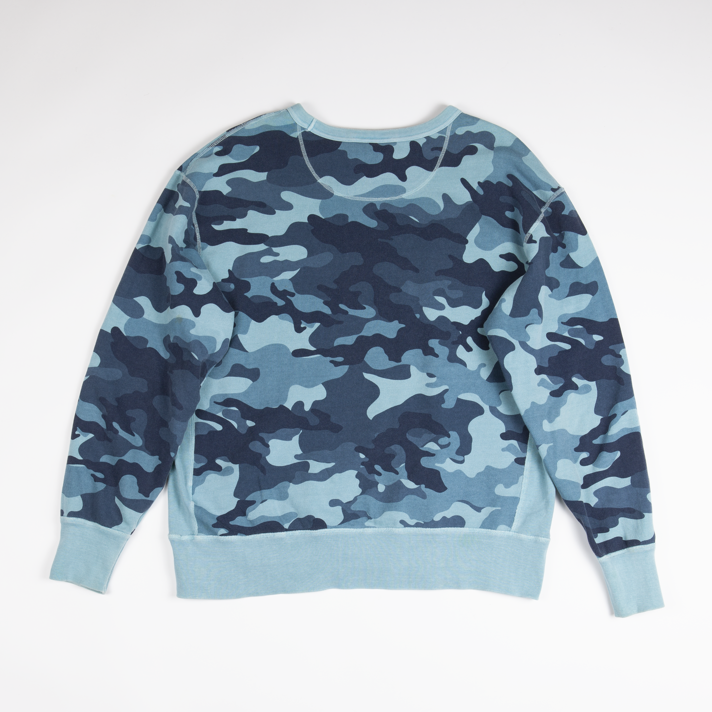2010s Champion dyed ice camo sweatshirt
