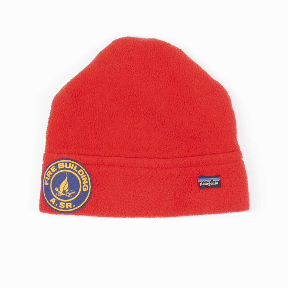 80's Patagonia fleece beanie