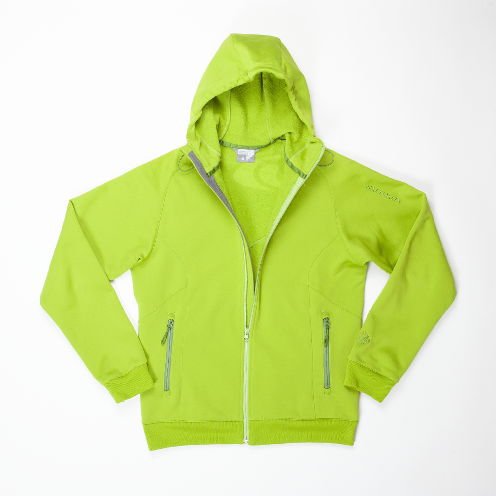 2000's Salomon acti-therm hooded fleece