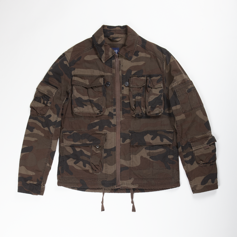 2010s Gap camo field jacket