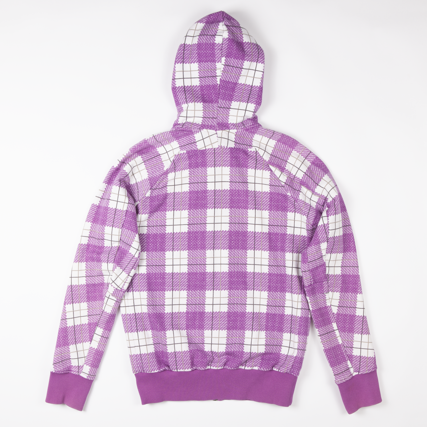 2010s Puma full-zip pattern hoodie