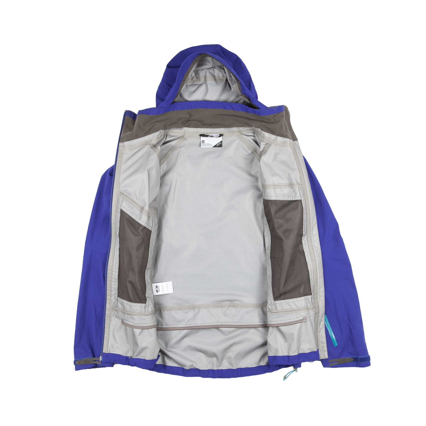 2010s Salomon asymmetrical zip waterproof shell jacket