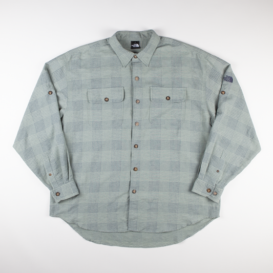 90's The north face hiking shirt