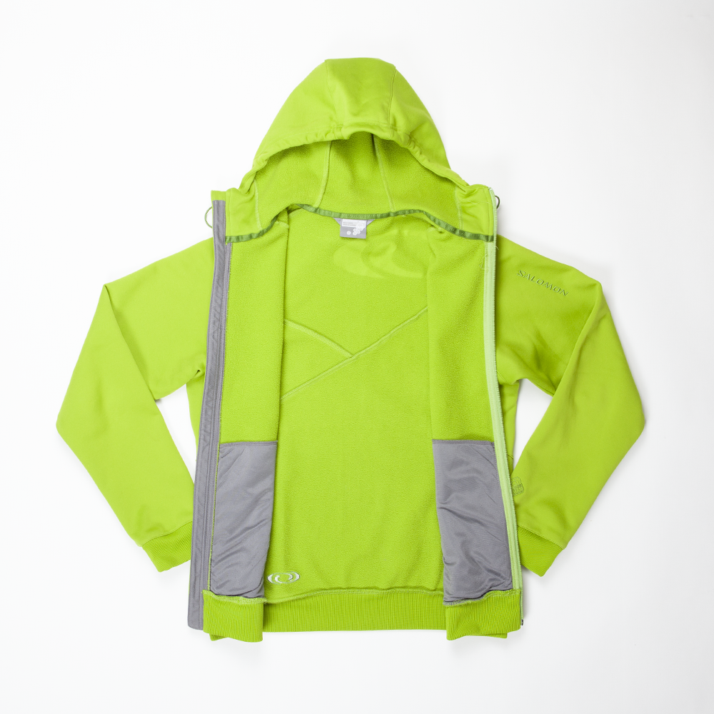 2000's Salomon acti-therm hooded fleece