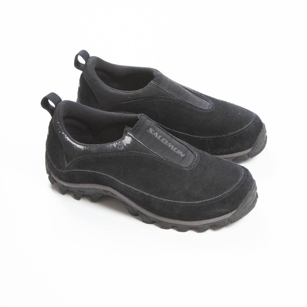 2000's Salomon suede mule shoes