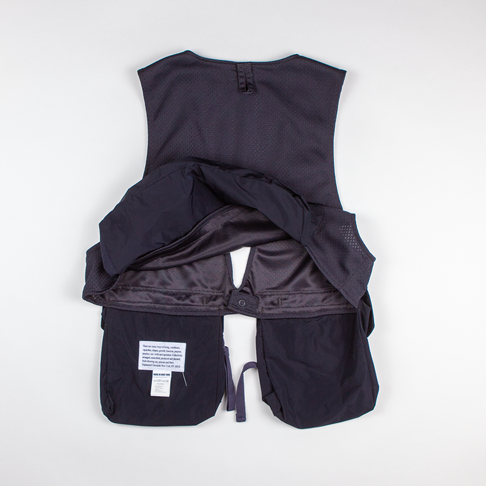 Engineered garments vest