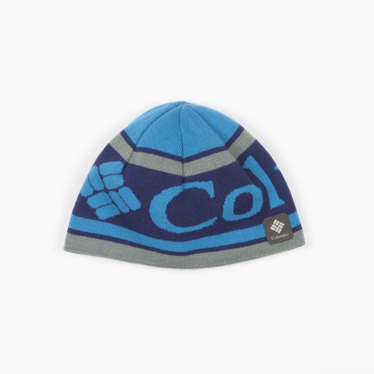 2010s Columbia spellout beanie