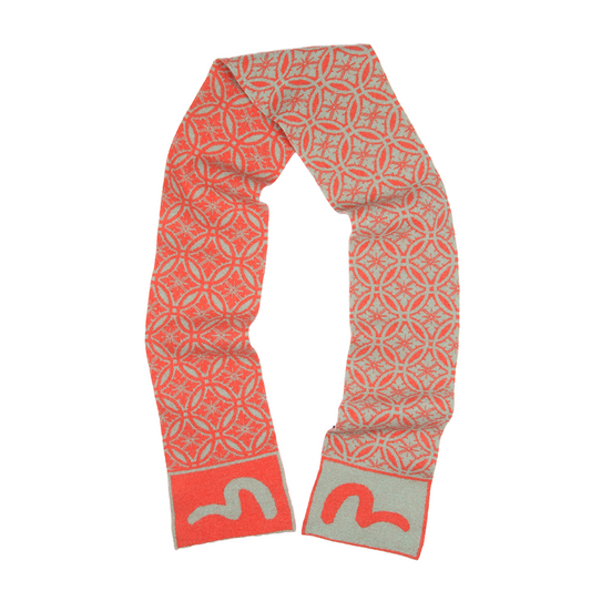 2000s Evisu donna wool scarf